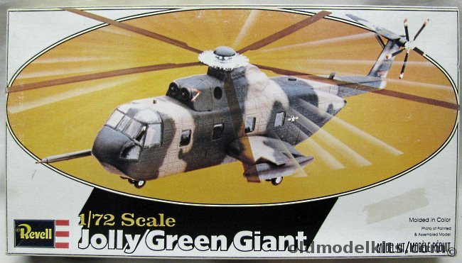 Revell 1/72 HH-3 Jolly Green Giant, H144 plastic model kit